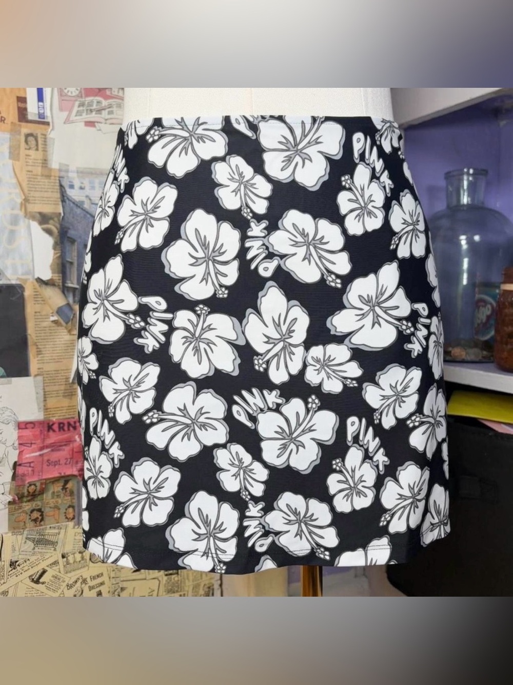 VS PINK Floral Swim Skirt (NWTs)